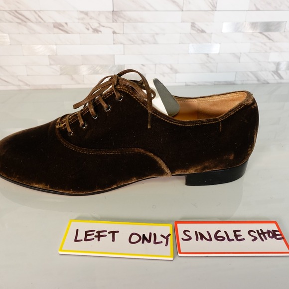 Gianvito Rossi Womens Leather 36 SINGLE SHOE Left Amputee Flat Oxford 6 NEW - Picture 4 of 12